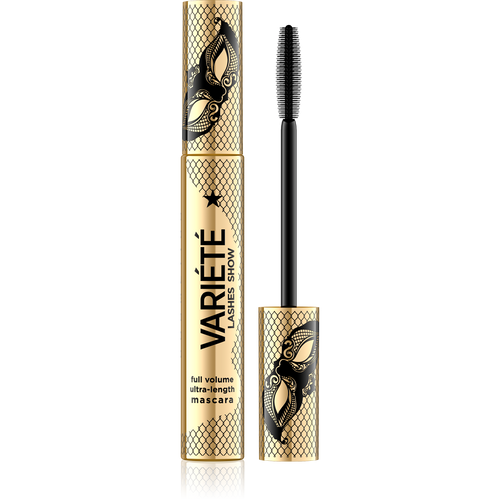 EVELINE COSMETICS VARIÉTÉ LASHES SHOW FULL VOLUME ULTRA LENGTH MASCARA - couleur noire
