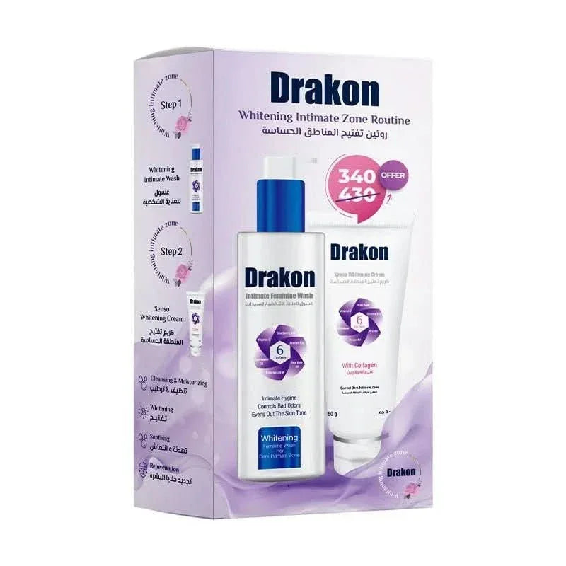 Drakon Whitening Intimate Zone Routine - Cosmoshop