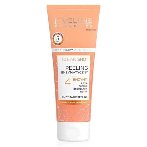 Eveline Clean Shot ُEnzymatic Peeling Gel 75 ml - Cosmoshop