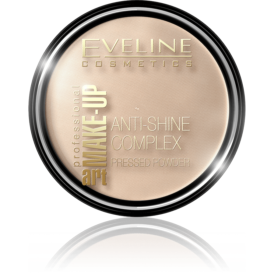 Eveline Cosmetics Art Professional Make - Up Anti - Shine Complex Pressed Powder 31 TRANSPARENT - Cosmoshop - description