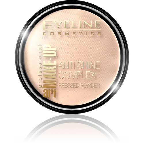 Eveline Cosmetics Art Professional Make - Up Anti - Shine Complex Pressed Powder 32 Natural - Cosmoshop - description