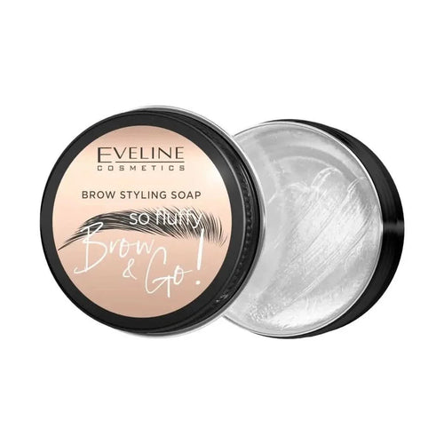 EVELINE COSMETICS BROW STYLING SOAP SO FLUFFY BROW & GO! - Cosmoshop - description
