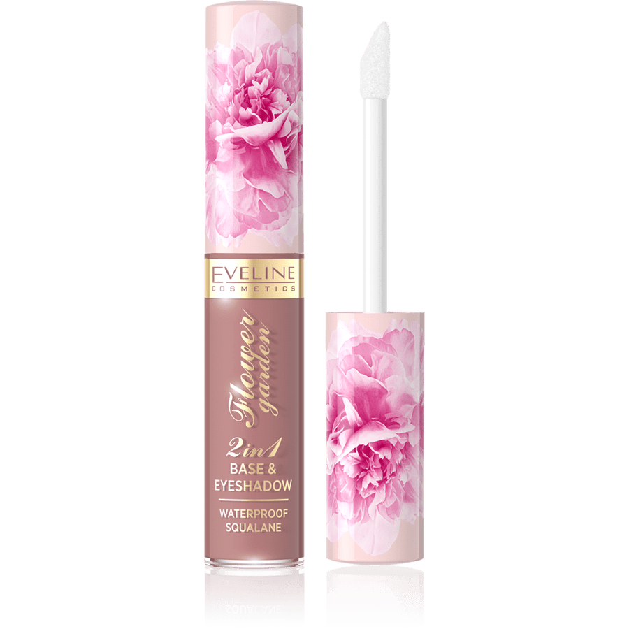 Eveline Cosmetics Flower Garden 2 in 1 Base & EyeShadow 01 - Cosmoshop - description