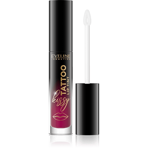 EVELINE COSMETICS KISSY TATTOO LIP TINT 01 Pretty Purple - Cosmoshop - description