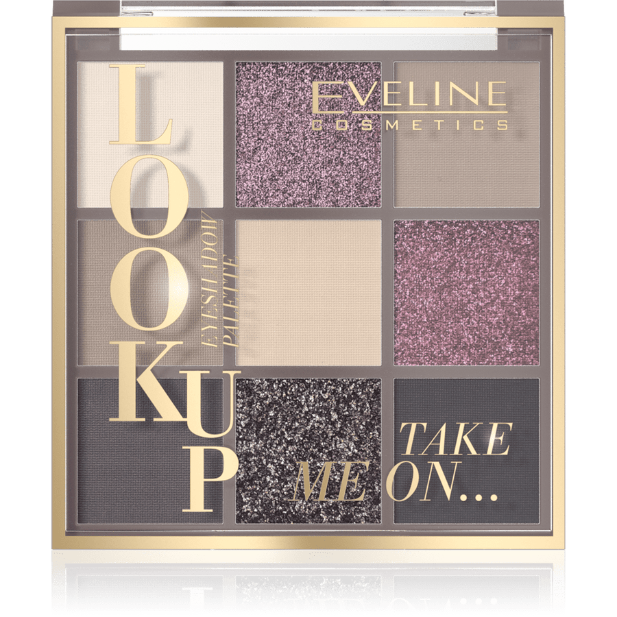 EVELINE COSMETICS LOOK UP EYESHADOW PALETTE TAKE ME ON… - Cosmoshop - description