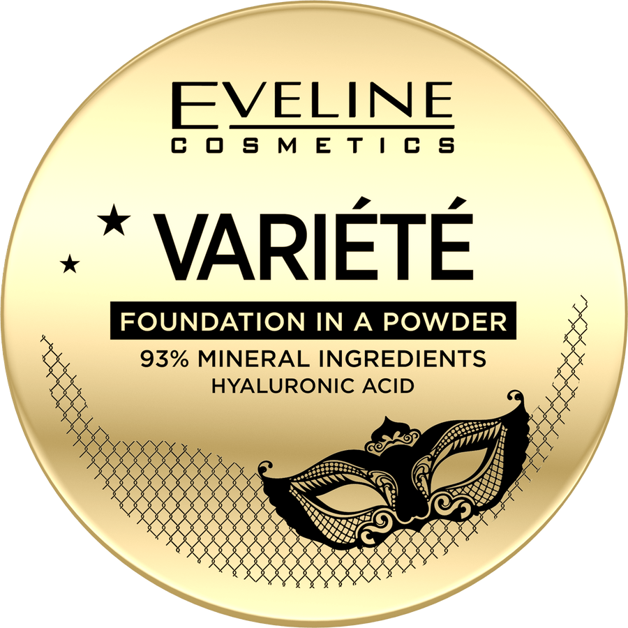 EVELINE COSMETICS VARIÉTÉ FOUNDATION IN A POWDER 02 Natural - MINERAL POWDER - Cosmoshop - description