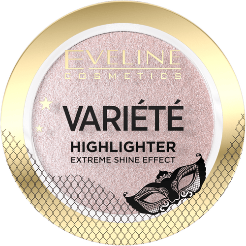 Eveline Cosmetics VARIÉTÉ Highlighter Extreme Shine effect 01 - Cosmoshop - description