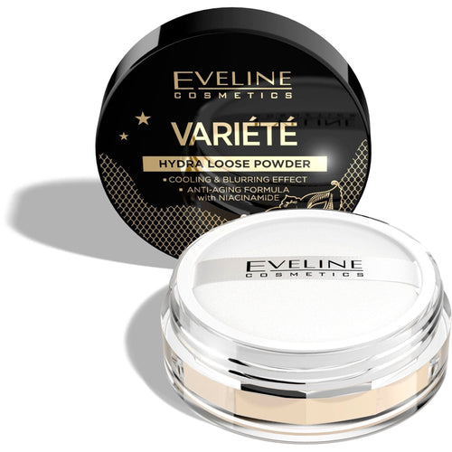 EVELINE COSMETICS VARIÉTÉ HYDRA LOOSE POWDER - Cosmoshop - description