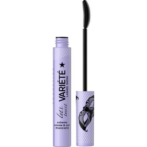 EVELINE COSMETICS VARIÉTÉ LASHES SHOW LET'S TWIST EXTREME VOLUME & CURL MASCARA - Cosmoshop - description