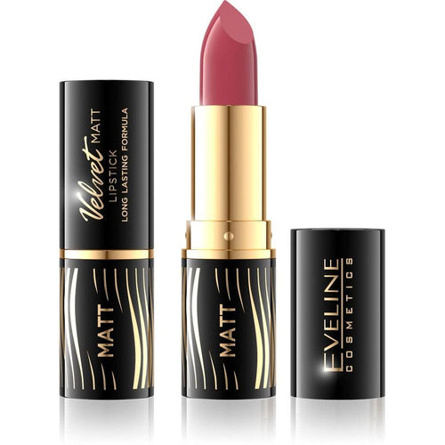 EVELINE COSMETICS VELVET MATT LIPSTICK 512 - Cosmoshop - description