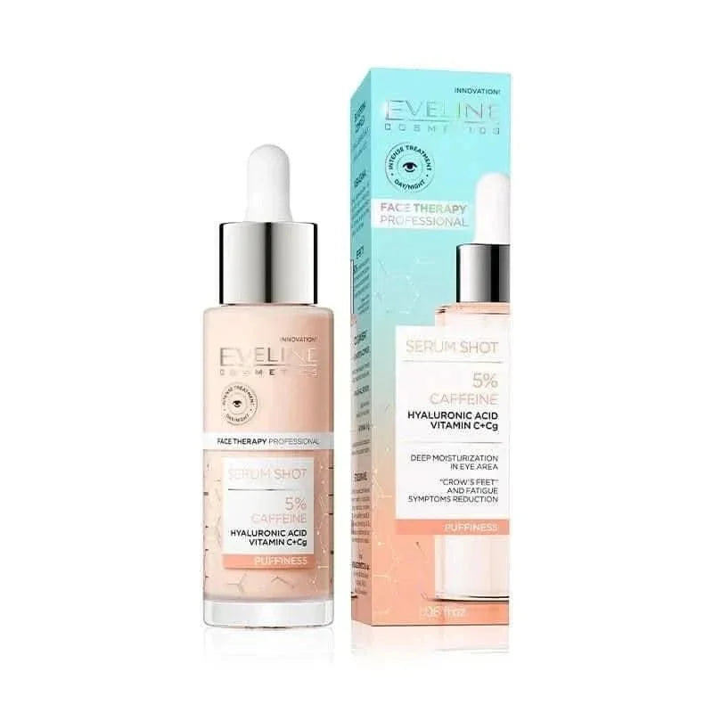 Eveline® Serum Shot 5% Caffeine Complex Puffiness - Cosmoshop