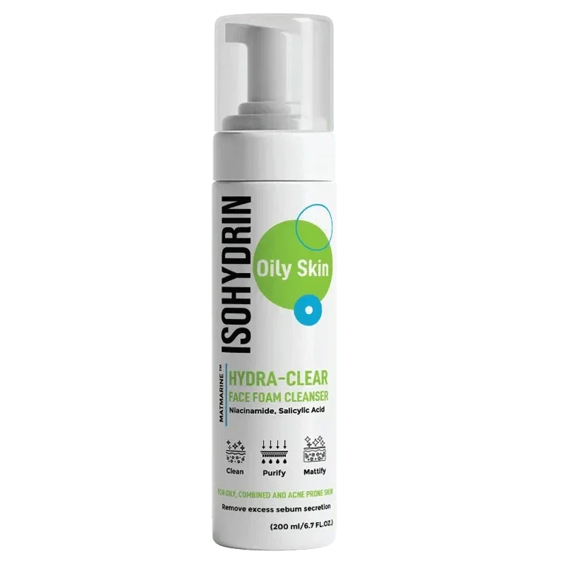 ISOHYDRIN HYDRA - CLEAR FOAM CLEANSER 200ML - Cosmoshop