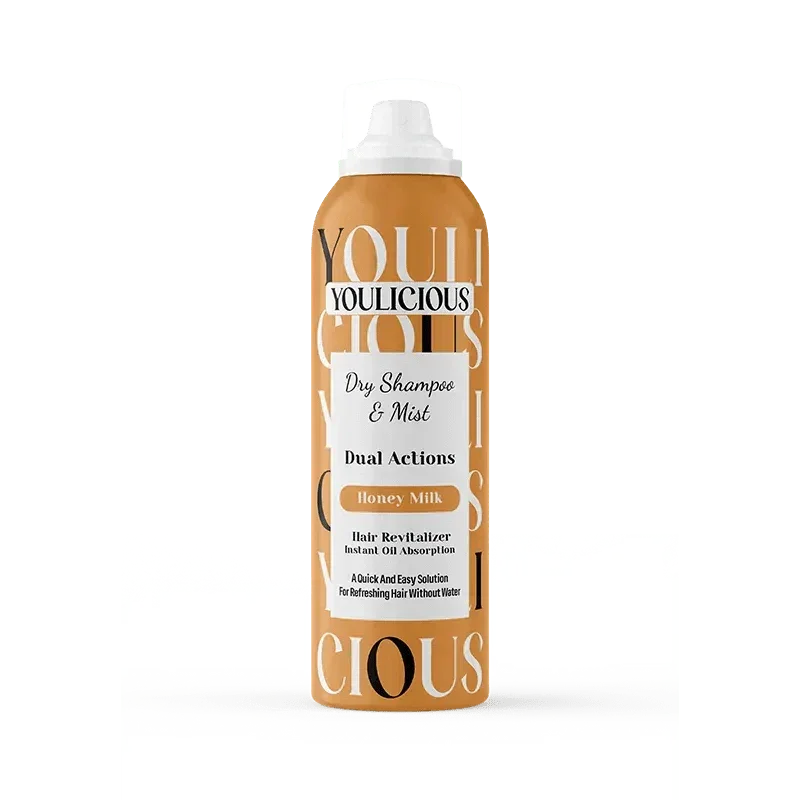 YOULICIOUS DRY SHAMPOO & MIST HONEY MILK - Cosmoshop