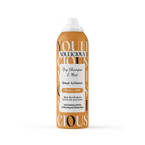 YOULICIOUS DRY SHAMPOO & MIST HONEY MILK - Cosmoshop